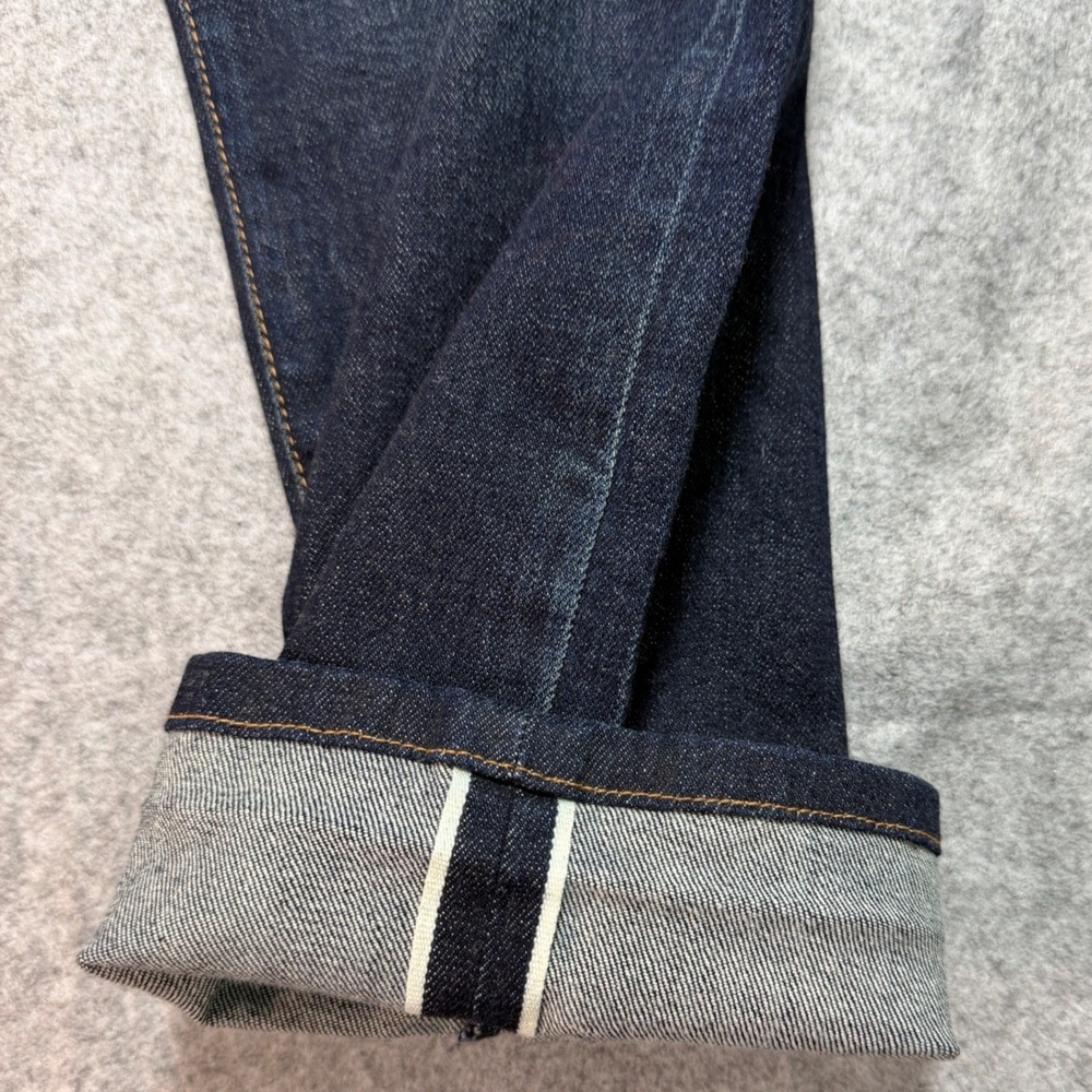 The Selvedge Boyfriend Monroe Jeans Dark Wash Indigo 26 1633-0930 Vintage NWT
